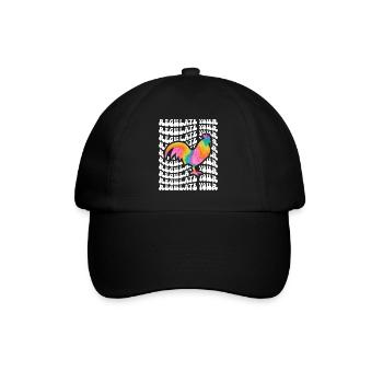 Regulieren Sie Ihren Cock Tie Dye - Baseballkappe - Schwarz/Schwarz - Vorne