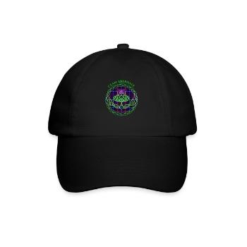 Clan Aberdale Tartan écossais Chardon celtique - Casquette classique - noir/noir - Devant
