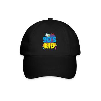 J’aime les années 90 1990 Vintage Nineties 90's Kid - Casquette classique - noir/noir - Devant