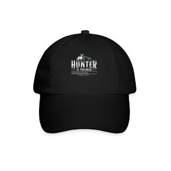Buck Deer Hunting Hunter Vintage - Baseball Cap - black/black - Front