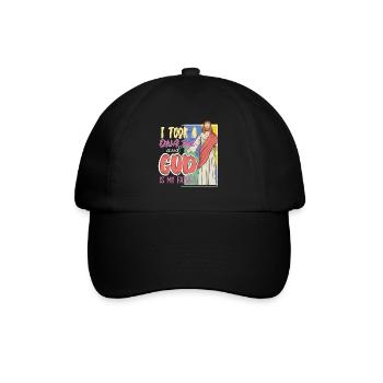 J’ai fait un test ADN et Dieu est mon père 21 - Casquette classique - noir/noir - Devant
