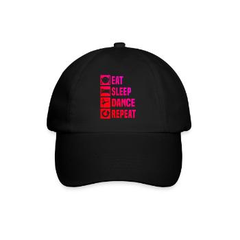 Hip Hop Breakdance Break Dance Bboy Bgirl - Casquette classique - noir/noir - Devant