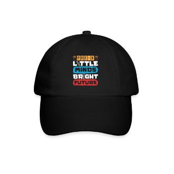 Enfants d’âge préscolaire Retour à l’école Little Minds Bright - Casquette classique - noir/noir - Devant