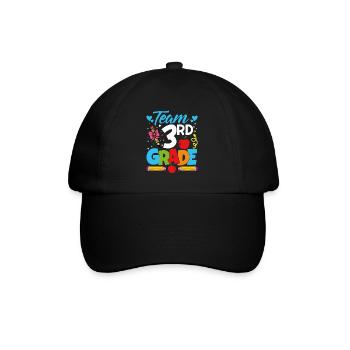 Team 3rd Year - Baseball Cap - black/black - Front