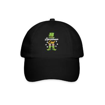 Gobelin Papa St Patrick Leprechaun Irlandais Irlandais - Casquette classique - noir/noir - Devant
