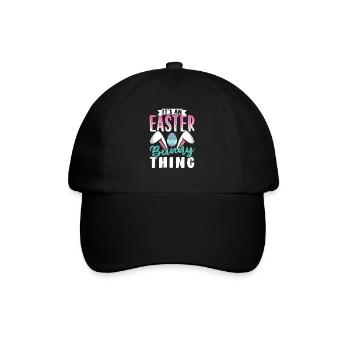 C’est un truc de lapin de Pâques Pâques Pâques - Casquette classique - noir/noir - Devant