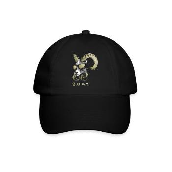 DJ Goat Bling G.O.A.T. Animal de música genial y - Casquette classique - noir/noir - Devant