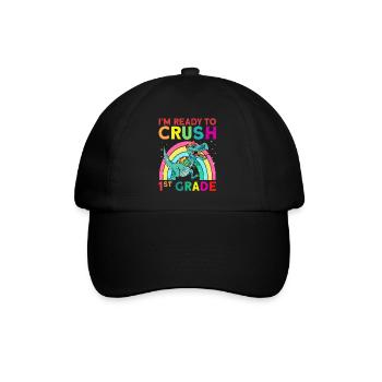 I'm Ready To Crush 1st Grade - Baseball Cap - black/black - Front