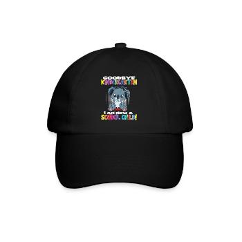 Au revoir la maternelle Je suis un écolier maintenant! - Casquette classique - noir/noir - Devant