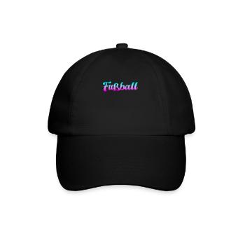 Fußball - Baseballkappe - Schwarz/Schwarz - Vorne