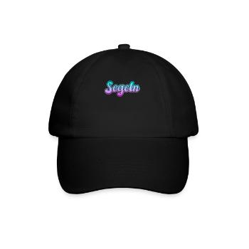 Segeln - Baseballkappe - Schwarz/Schwarz - Vorne