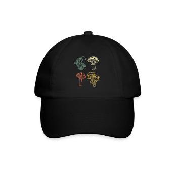 Cueilleurs de champignons vintage Cueilleurs - Casquette classique - noir/noir - Devant