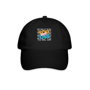 Sie haben diesen Stress nicht durch Ihren besten S - Baseballkappe - Schwarz/Schwarz - Vorne