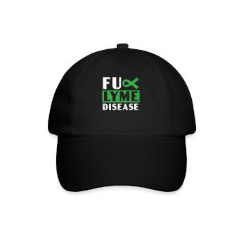Lyme Disease Warrior Lyme Disease Awareness Month - Baseball Cap - black/black - Front
