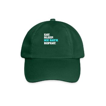 Ice bath - Baseball Cap - bottle green - Front