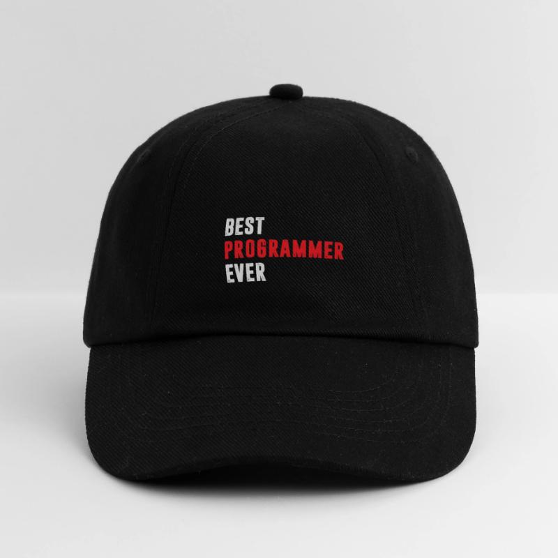 Best Programmer ever Funny Coder Quote Baseballkappe