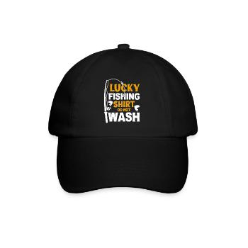 La chemise lucky Fishing ne se lave pas - Casquette classique - noir/noir - Devant
