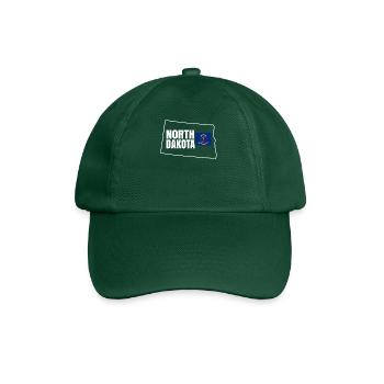 Cadeau à la maison du Dakota du Nord - Casquette classique - vert bouteille - Devant