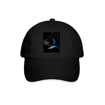 Pissenlit Fille Ukraine Liberté Drapeau ukrainien - Casquette classique - noir/noir - Devant