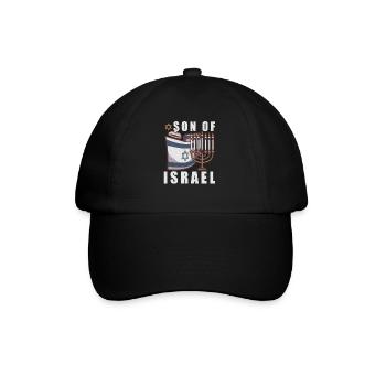 Israelite Jew Israelite Heritage Jewish Israel Jew - Baseballkappe - Schwarz/Schwarz - Vorne