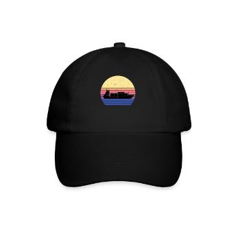 Navire d’alimentation - Casquette classique - noir/noir - Devant