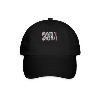 Fier secrétaire Appréciation Employé de bureau - Casquette classique - noir/noir - Devant