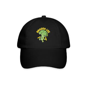 Brocco Lee Légume Végétarien Végétalien Brocoli - Casquette classique - noir/noir - Devant