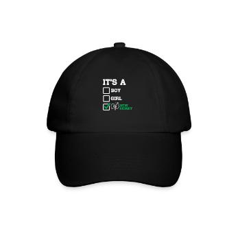 New Kidney Organ Surgery Transplant Recipient - Baseball Cap - black/black - Front
