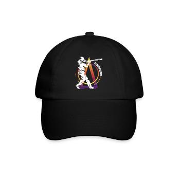 Baseball Baseball Player USA Sport Home Run - Baseball Cap - black/black - Front
