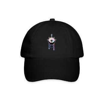 Esoteric Eye Mystical Symbol - Baseball Cap - black/black - Front