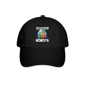 Robot Robotics Engineer Costume Robot - Baseball Cap - black/black - Front