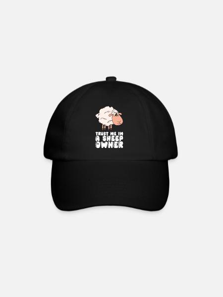 Croyez-moi, je suis un éleveur de moutons - Casquette classique - noir/noir