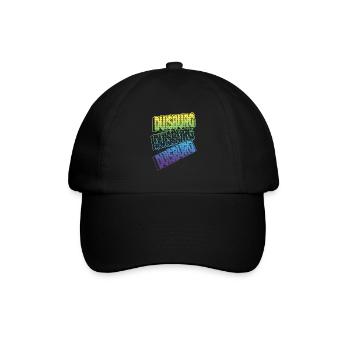 Duisburg Germany City Font Skyline Home - Baseball Cap - black/black - Front