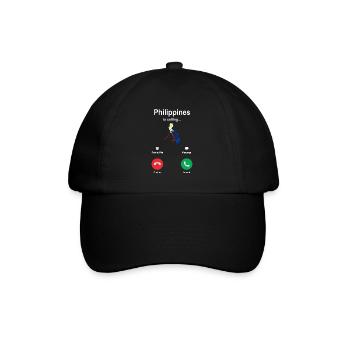 Voyage Philippines Cadeau - Casquette classique - noir/noir - Devant