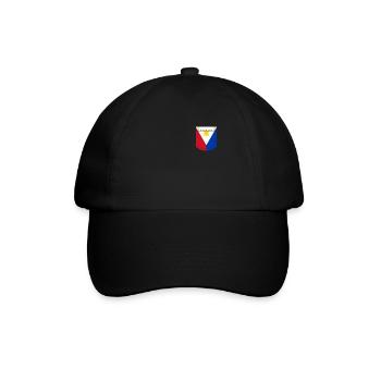 Philippinisches Taschengeschenk - Baseballkappe - Schwarz/Schwarz - Vorne