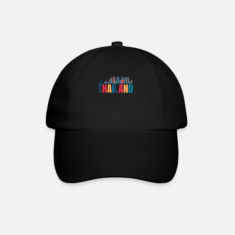 Beauté De Thaïlande cadeau - Casquette classique - noir/noir