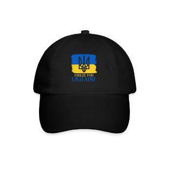Ukraine Drapeau ukrainien Ukrainiens - Casquette classique - noir/noir - Devant