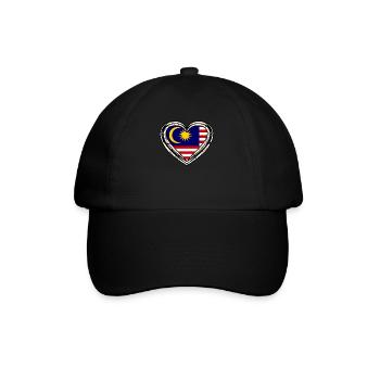 Malaisie - Casquette classique - noir/noir - Devant