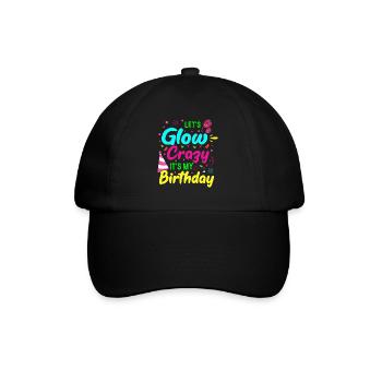 Brillons de folie, c’est mon - Casquette classique - noir/noir - Devant