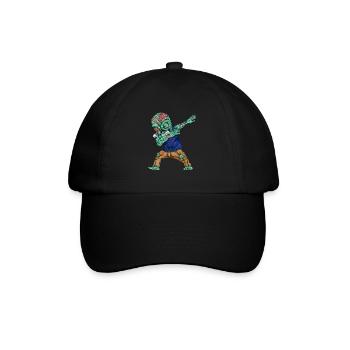 Monster Dabbing Zombie Danses Dab Scary Costume - Casquette classique - noir/noir - Devant