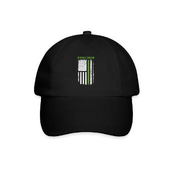 Don d’organes de transplantation rénale DRAPEAU DES ÉTATS-UNIS - Casquette classique - noir/noir - Devant