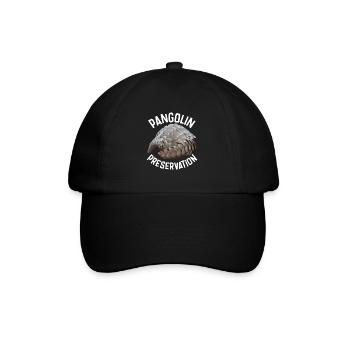 Pangolin Preservation - Baseball Cap - black/black - Front