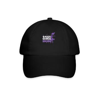 Salsa Dance Mom Funny Salsa Dancer Latin Dance - Baseball Cap - black/black - Front