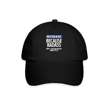 Registrar Registrar Registrar Wedding - Baseball Cap - black/black - Front