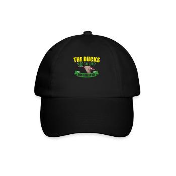 Duck Hunting Duck Hunter Bird Hunting - Baseball Cap - black/black - Front