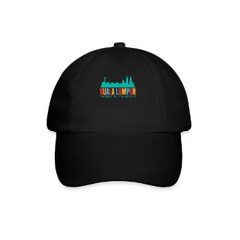 Kuala Lumpur - Casquette classique - noir/noir - Devant