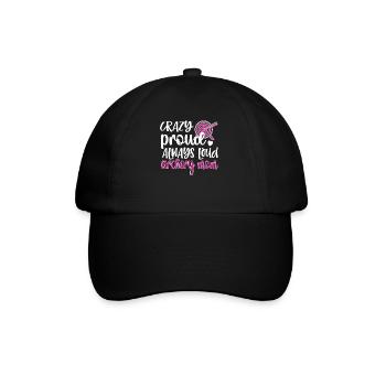 Stolze Bogenschießen-Mama Von Bogenschützen Mutter - Baseballkappe - Schwarz/Schwarz - Vorne