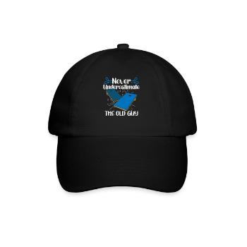 Cornhole Throwing Cornhole joueur Amoureux de Cornhole - Casquette classique - noir/noir - Devant