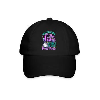Healing Heal Health Healthcare Relax Therapy Time - Baseball Cap - black/black - Front
