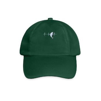 Battement de cœur de béluga - Casquette classique - vert bouteille - Devant